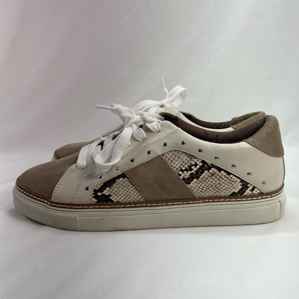 Crown Vintage Women's White Kalinda Sneaker